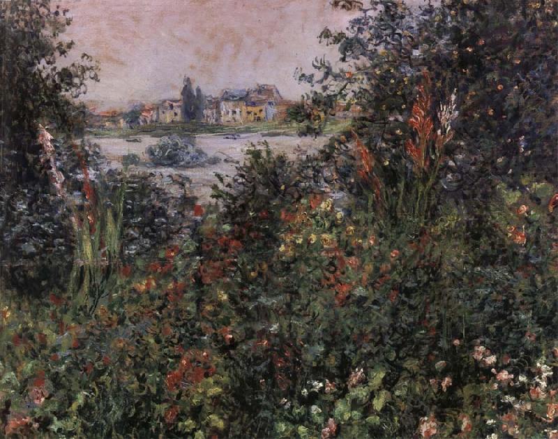 Claude Monet Fleurs a Vetheuil china oil painting image